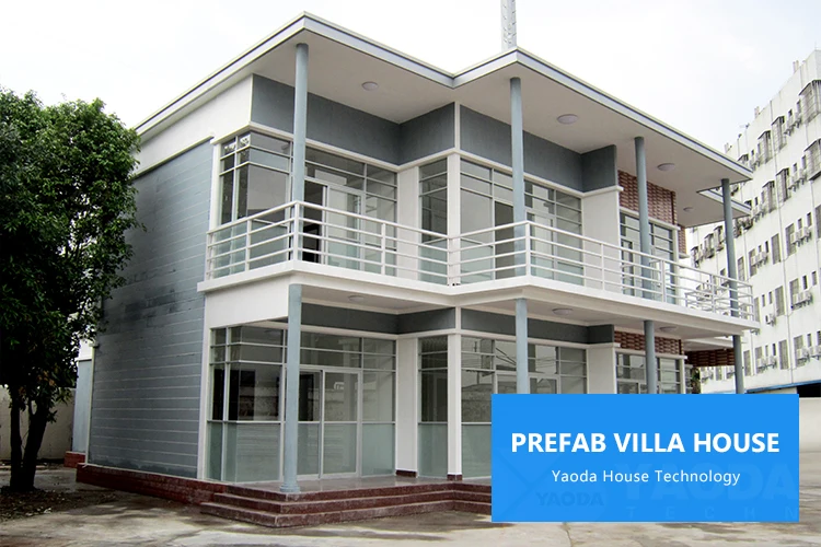 Yaoda Prefabricated Villa Cement Fiberboard Tile Floor With Infrastructure