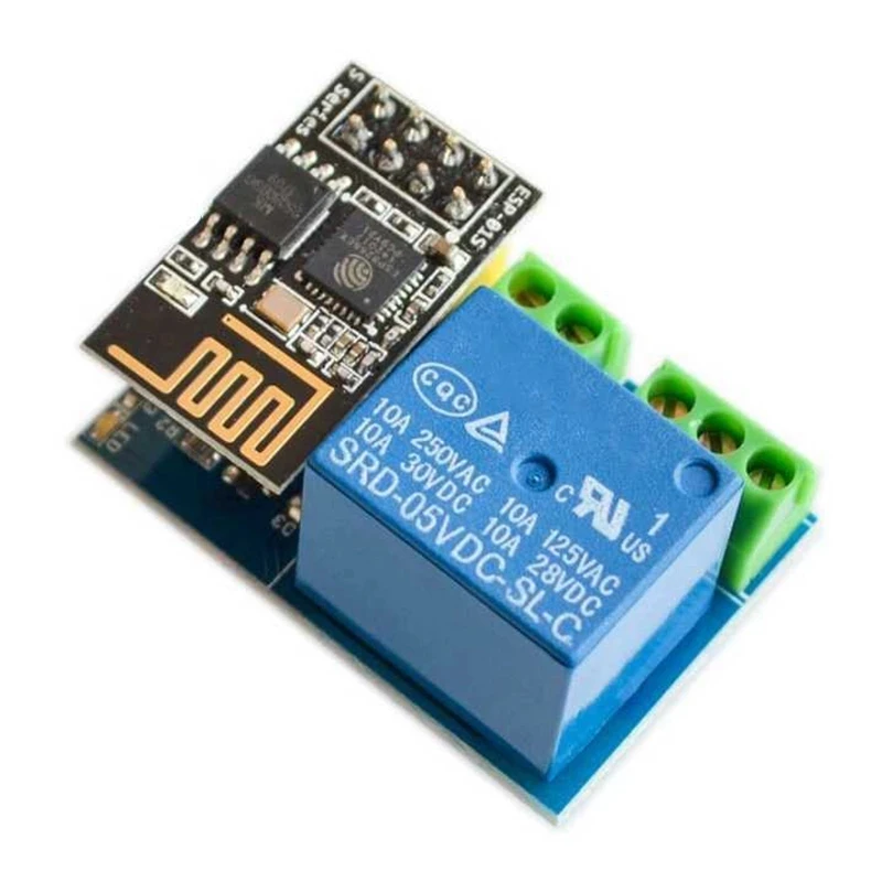 ESP8266 ESP-01S 5V беспроводного доступа Wi-Fi, Интернет вещей триггерный релейный модуль вещи переключатель с дистанционным управлением с помощью приложения на телефоне ESP01 ESP-01 беспроводной умный дом модуль Wi-Fi