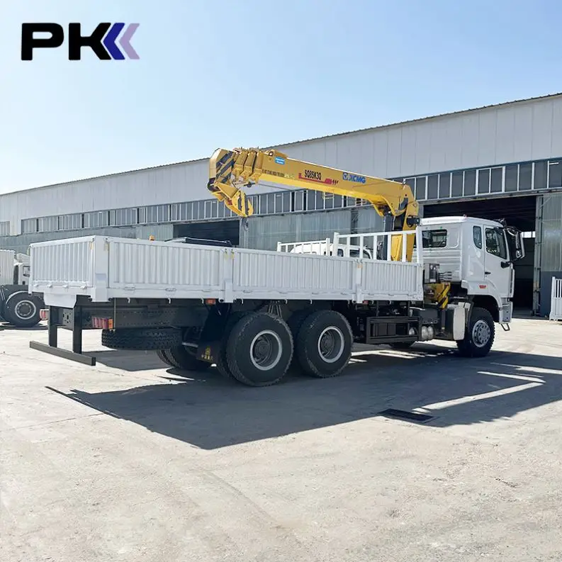 Sinotruck hohan кран с прямым кулаком автокран 25 тонн самосвал кранами