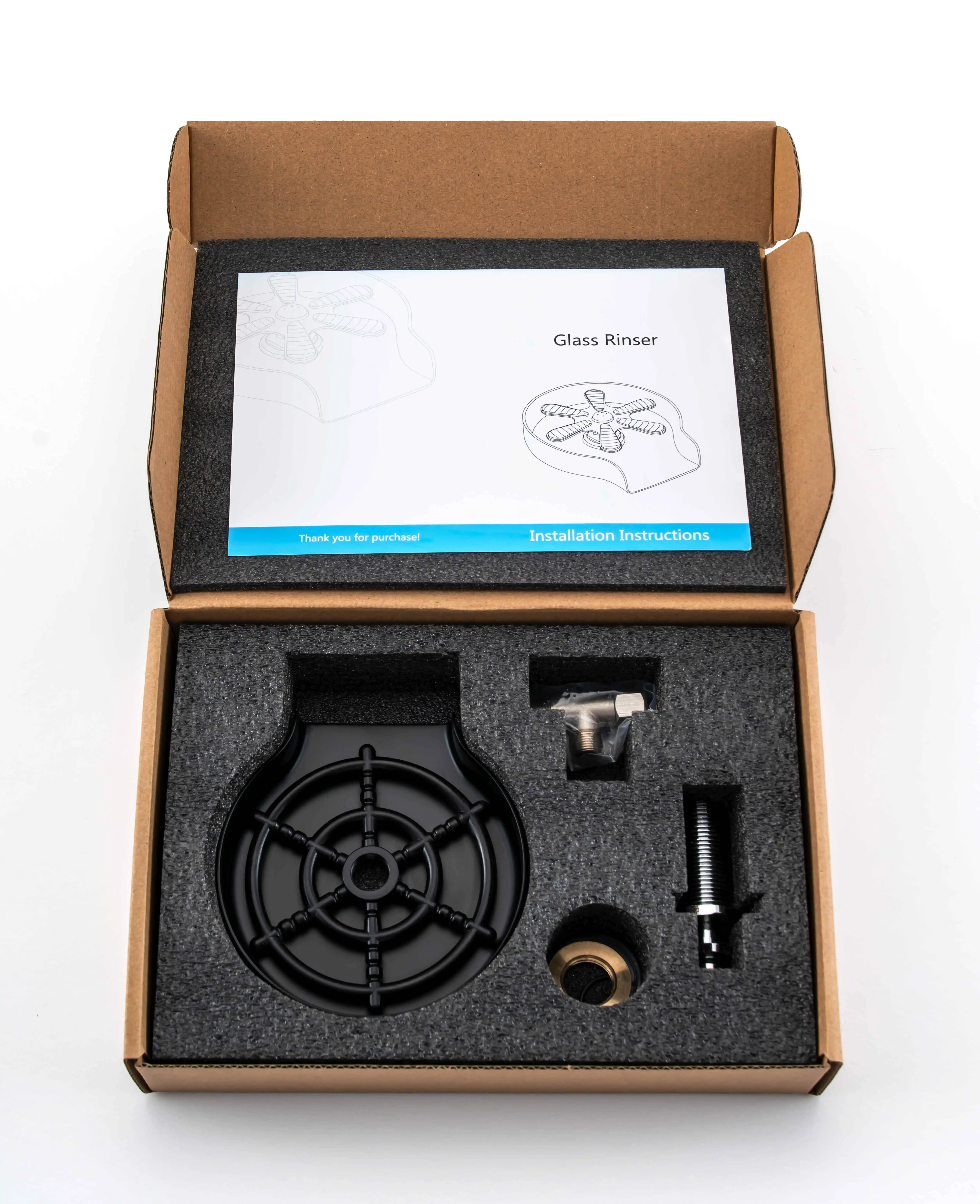 High Pressure Faucet Glass Rinser For Kitchen Sink Automatic Glass Cup Washer Beer Coffee Milk Tea Cup Cleaner Bar Accessories