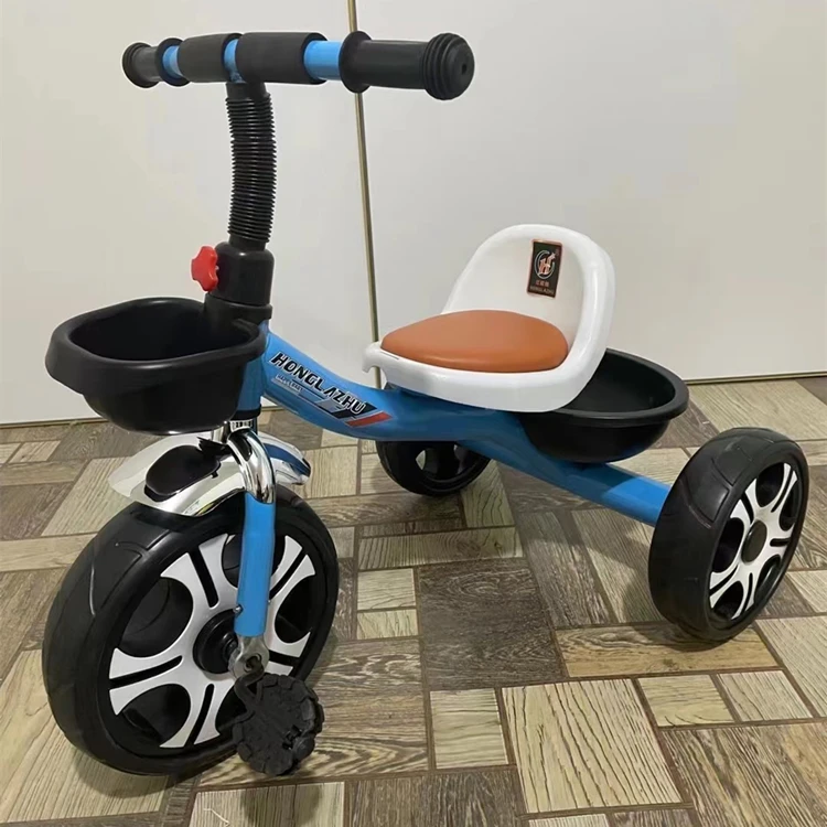 Cheaper factory wholesale tricycles chi tricycle ride on toy metal pushbar children trike foldbaby tricycle 4 in 1
