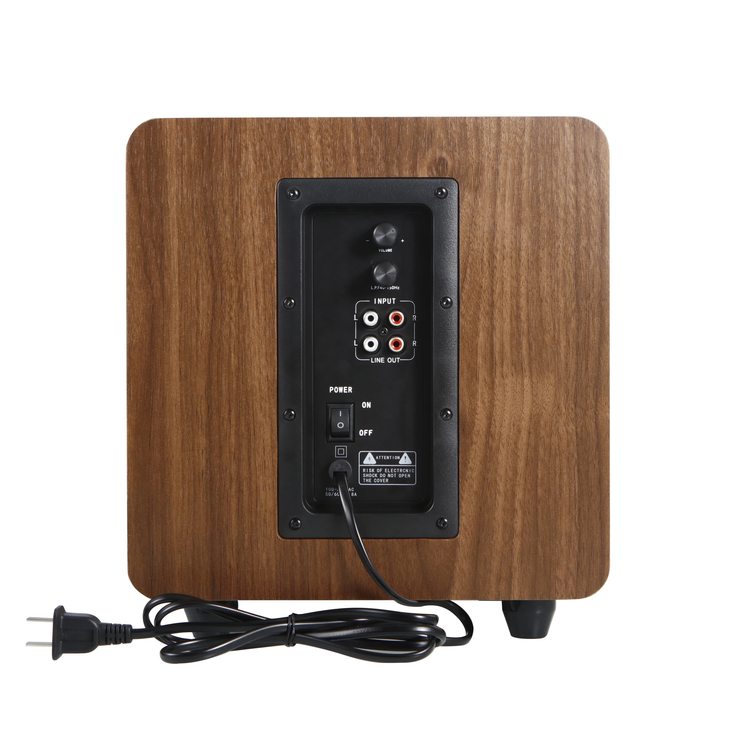 D90S Custom Hifi Wooden home theatre system Surround speakers Bass Smart 5.1 BT Wood Subwoofer Wireless Speaker Soundbar