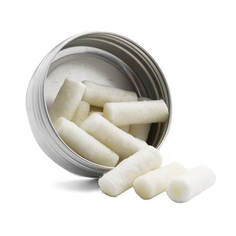 Emergency Fire Starter Kit Ferro Rod with Waxed Cotton Tinder packed in Black Carry Pouch