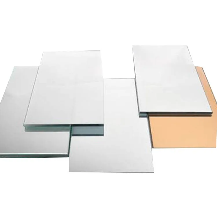 Newest Wholesale Price 6mm  8mm Hot selling mirror glass sheet One-way perspective glass