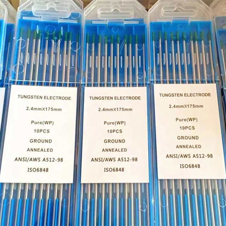 White Color Tungsten Electrode 2.4mm*150mm for Tig Welding