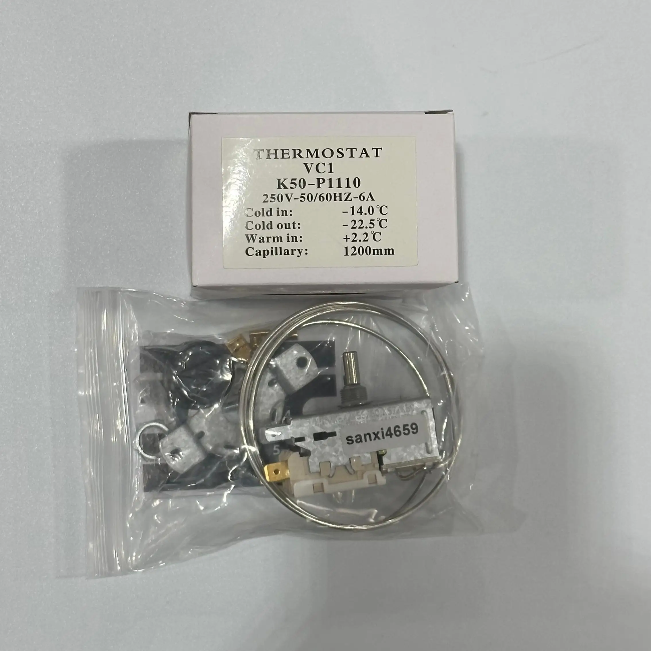Thermostat VC1 K50-P1110 250V-50/60HZ-6At Refrigerator spare parts