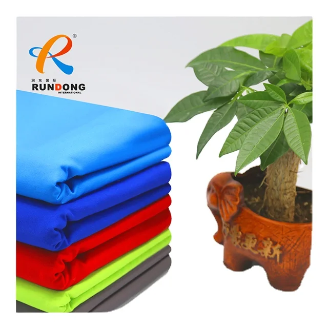 Rundong China wholesale hot selling T/C80/20 polyester cotton twill fabric worker wear workwear uniform clothing