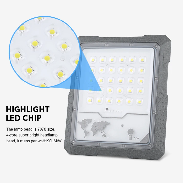 Billion Stadium Garden Outdoor Waterproof Ip65 Flood Lamp Remote Control 100w 200w 300w Energy Saving Led Solar Floodlight