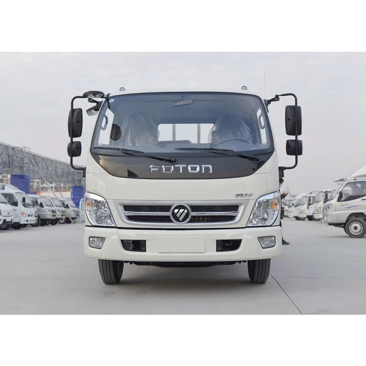 Mini Cargo Truck Foton 4-7T Light Truck OLLIN TX Left Rudder Foton Diesel  Light Cargo Truck