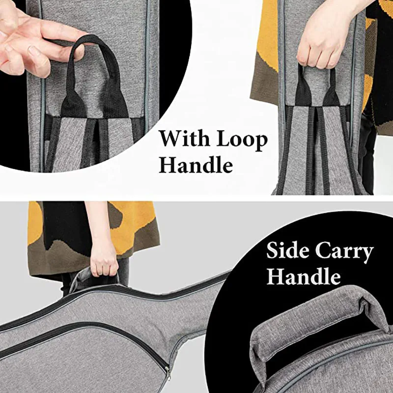 Waterproof Storage Kit Handbag Lightweight Custom Classic Electrical Bass Guitar Gig Bag Acoustic with Adjustable Straps