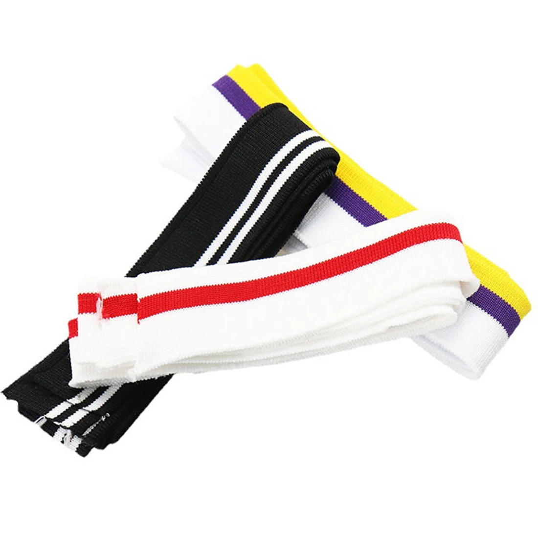 Production of flat knitting machine knitted ribbed neckline knitted fabric ribbed cuff elastic hem clothing accessories