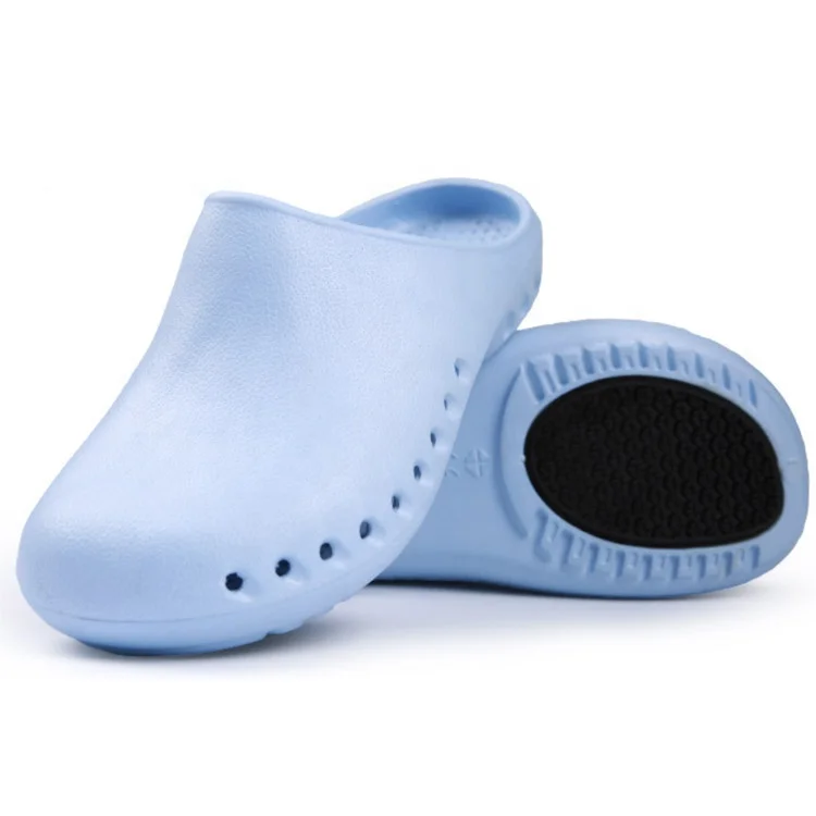 Washable Operating Room Slippers Clogs for Doctor Nurse Surgical Cleanroom Shoes