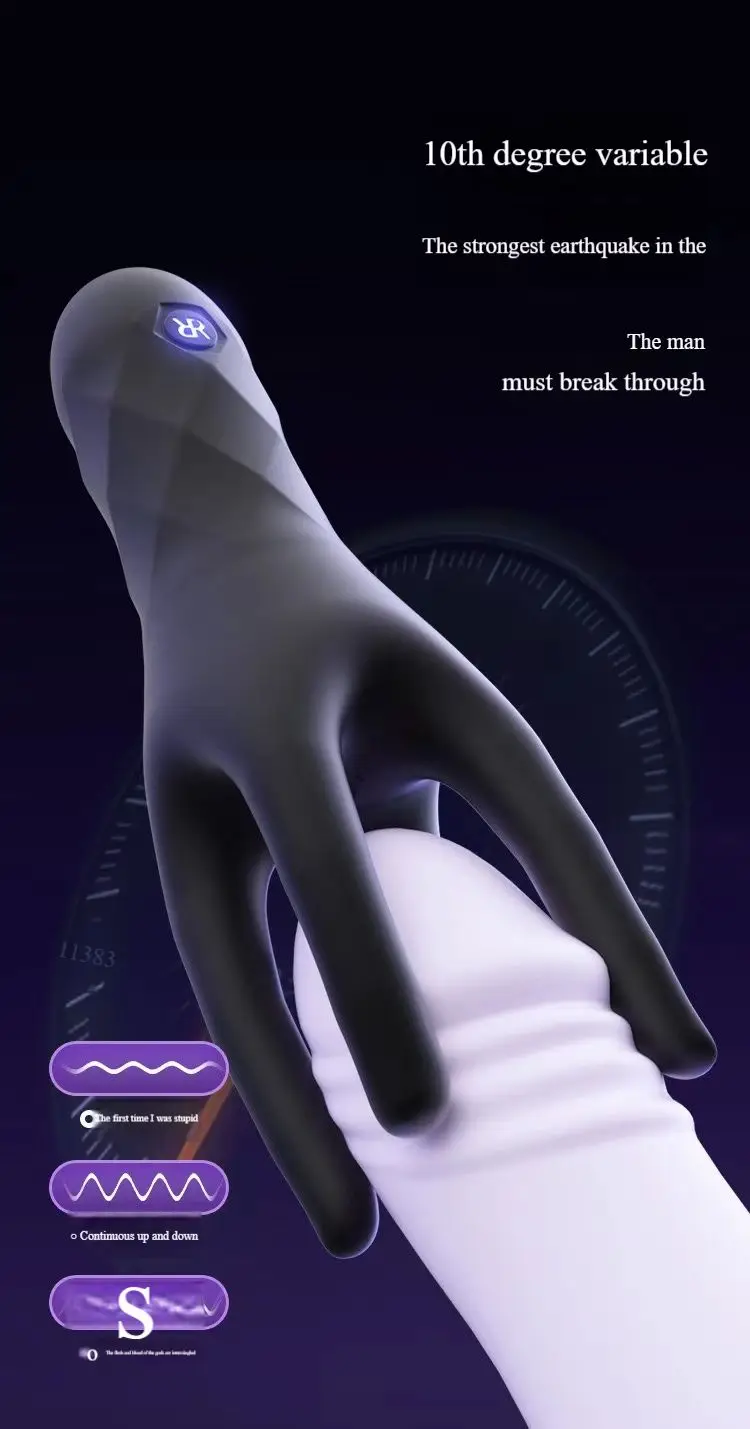 Octopus Male Masturbation Vibration Trainer Massager Vibrator Stimulator