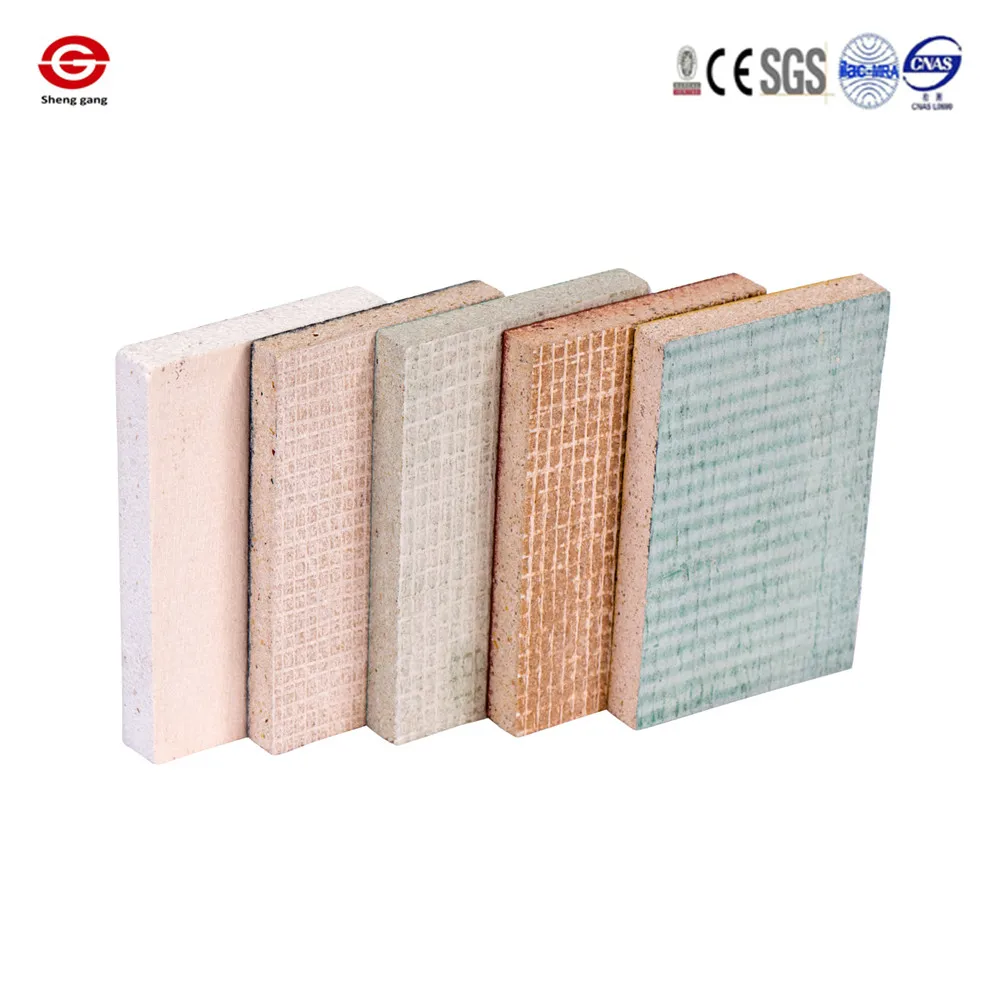 Fireproof Mgo Floor Magnesium Oxide Board for Building Materials Sale Red White Edge Customized Surface Technical Color Support