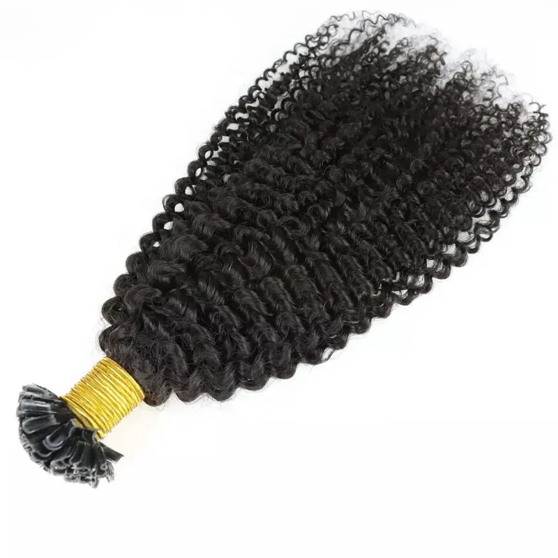 virgin brazilian kinky curly nail tip remy hair extensions.jpg