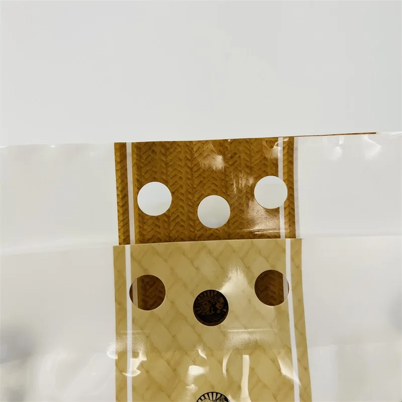 PVC PE custom printed edible organic mung beans cereal ziplock vacuum sealer bags ziplock bag