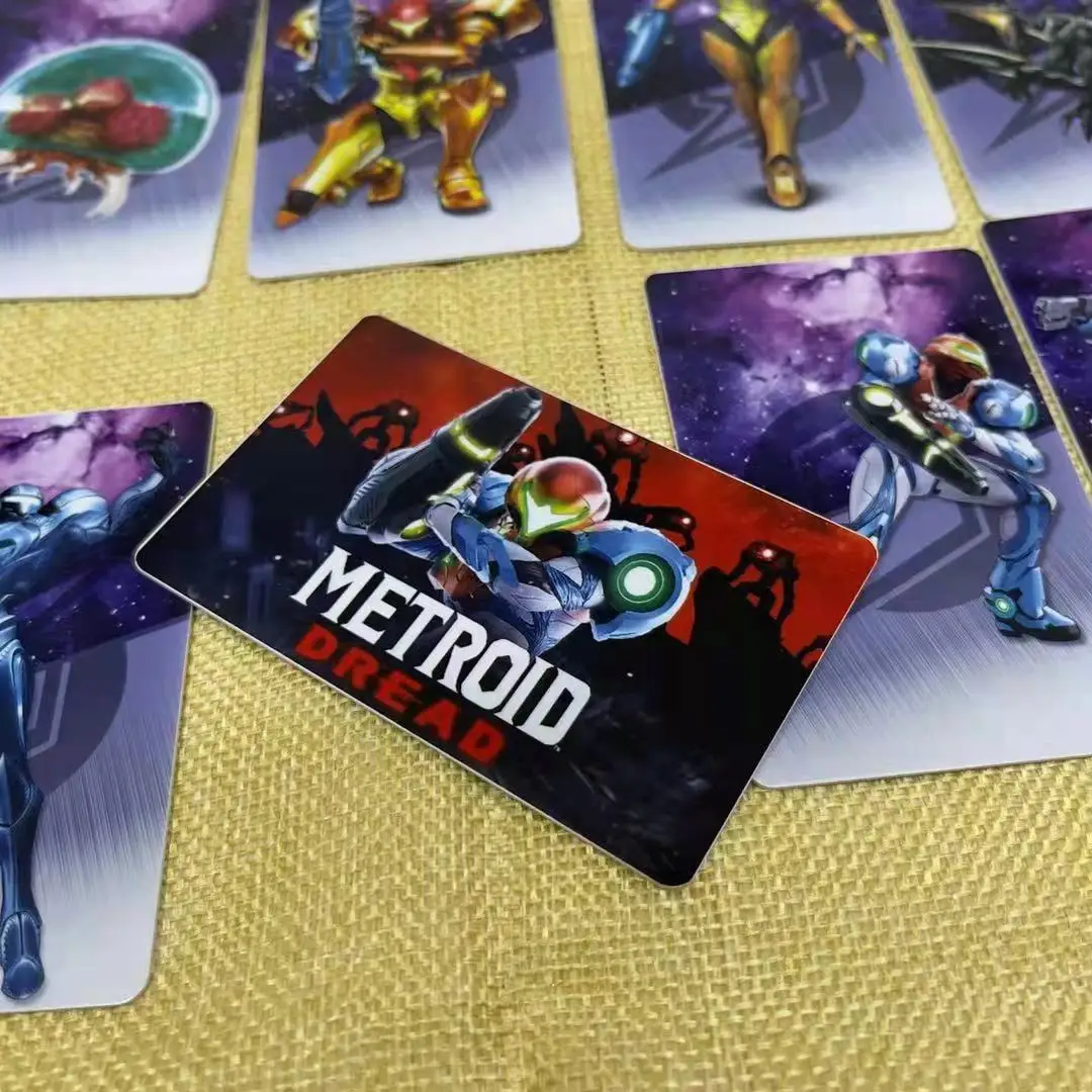 2 в 1 новая карта Metroid Dread серии Samus Aran e.m.i Amiibo для Nintendo Switch OLED Lite