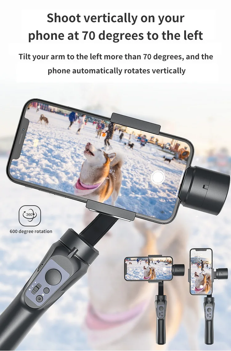Gimbal Axis for smartphone 3 axis gimbal camera stabilizer