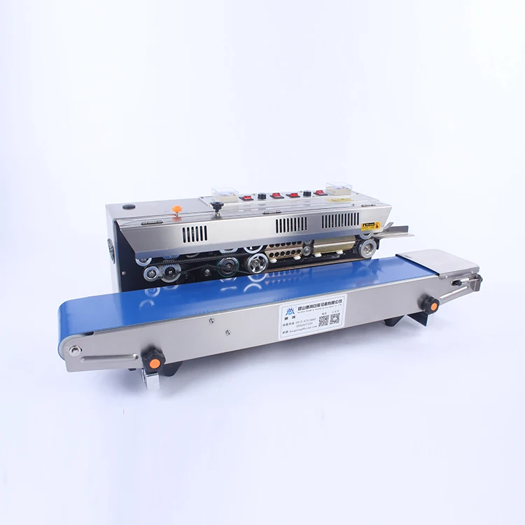 
Automatic Ink wheel printing Continuous sealing machines plastic bags for Polypropylene composite film Polyethylene film 