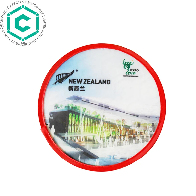 Europe standard folding fabric fan/folding cloth fan