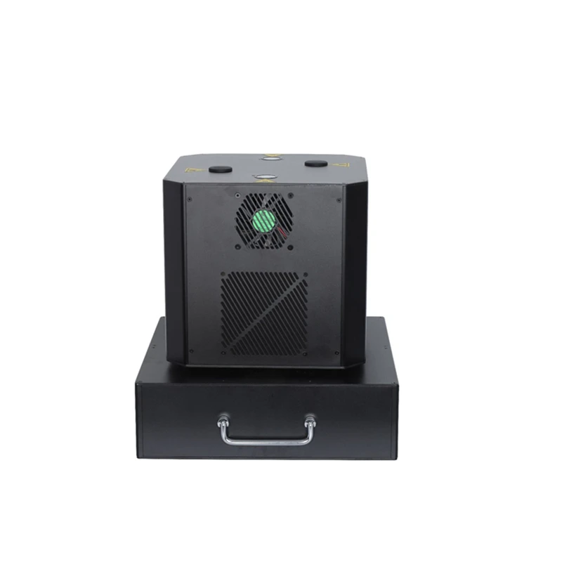 1300W Two nozzles do spray SPIN spark machine  remote DMX rotating cold spark machine for big show/stage