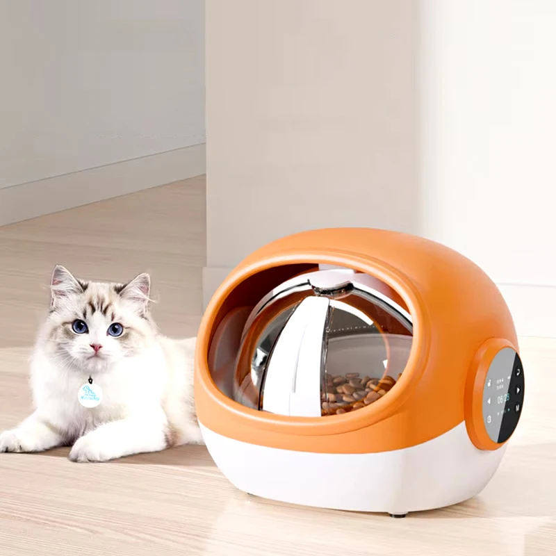 Factory Automatic Cat Feeder Auto smart dog Food Microchip Pet Feeder Wet and Dry Food Dispenser for cats with Microchip Sensing