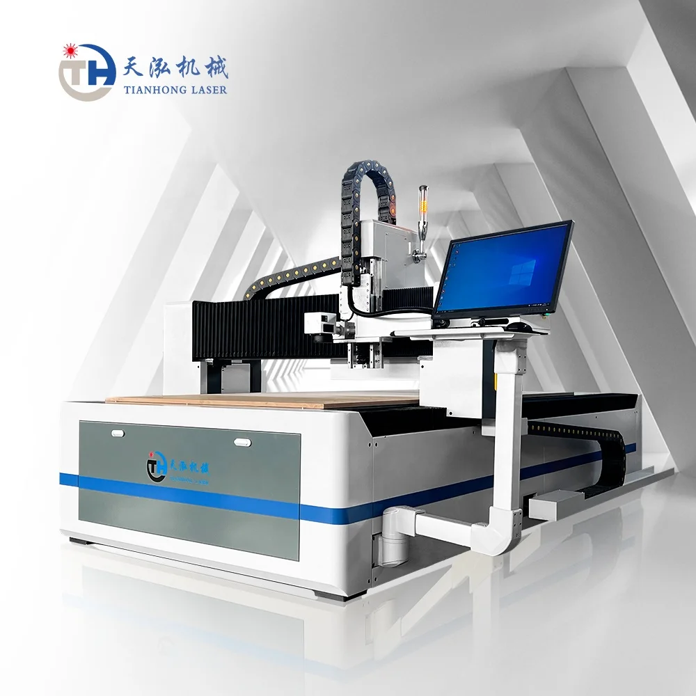 Big Format 1325 Fiber Laser Marking Auto Focus Led Mirror Laser Engraving Machine