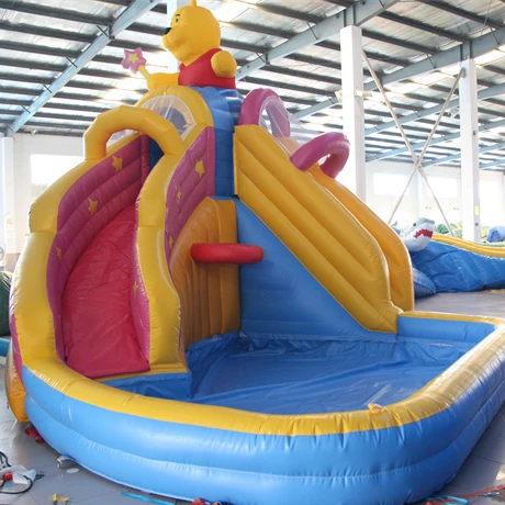 Winnie the Pooh, an inflatable water park loved by children,28 years of production and operation factory direct sales