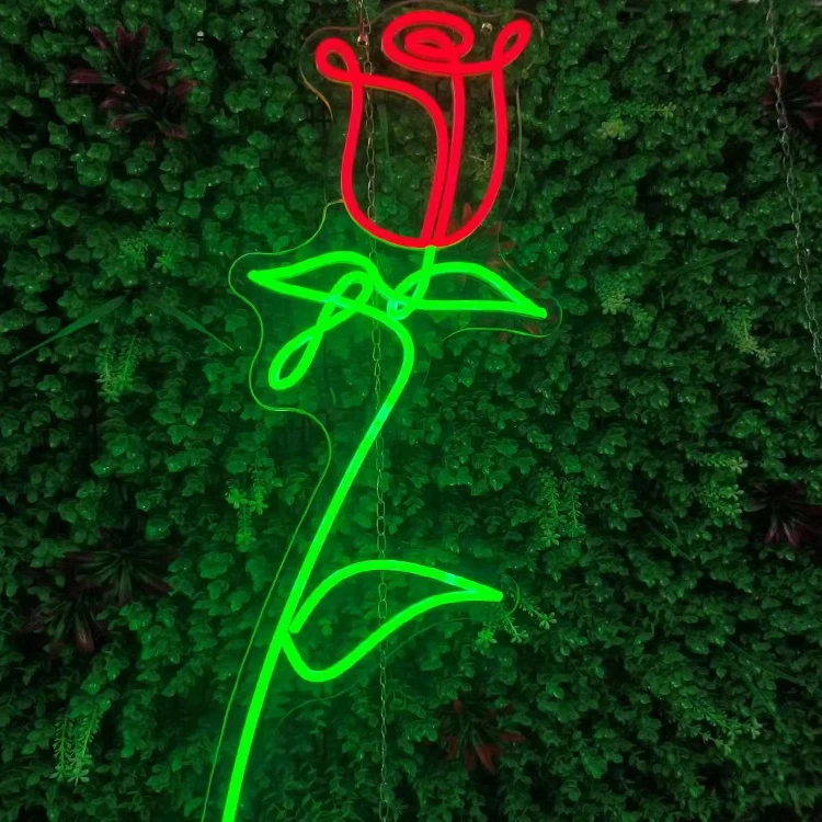 Wholesale Led Flex Neon Light Wall Decor Wedding  Business Logo Personalized Sign Custom Neon Sign