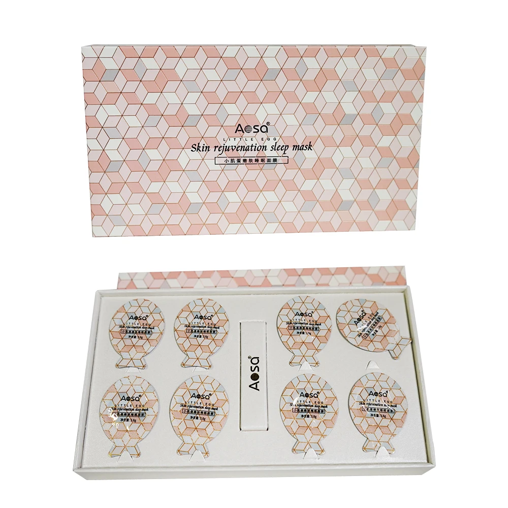 Wholesale Skin Care Moisturizing Whitening Egg Face Mask Astaxanthin Small Egg Sleep Face Mask