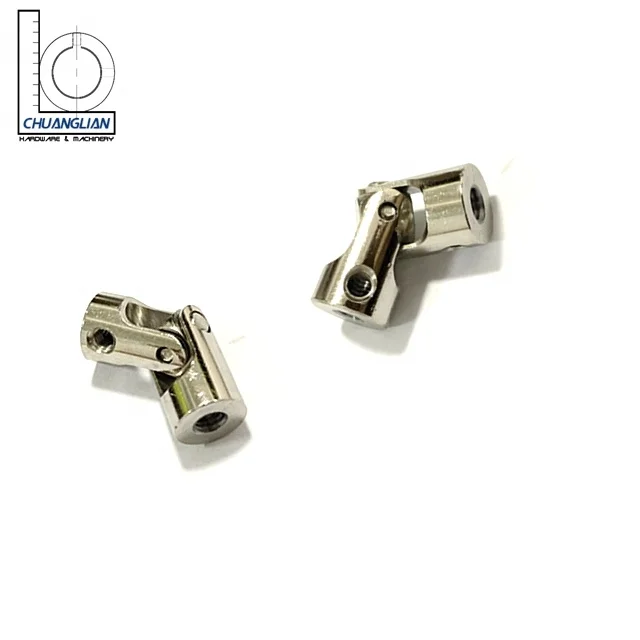 Micro Steel Connector Universal Cardan Joint with DC Motor