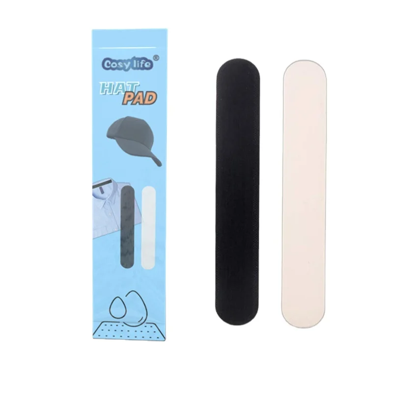 Black White Collar Brim Sticker Sweat Pad Sweat Shields Sweat Absorption Pads For Man And Women