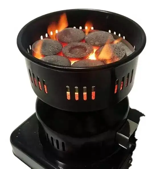 2023 New Arrival  Professional Manufacture Custom Logo Metal Electric Coal Starter Heater Stove Charcoal Burner for Smoking