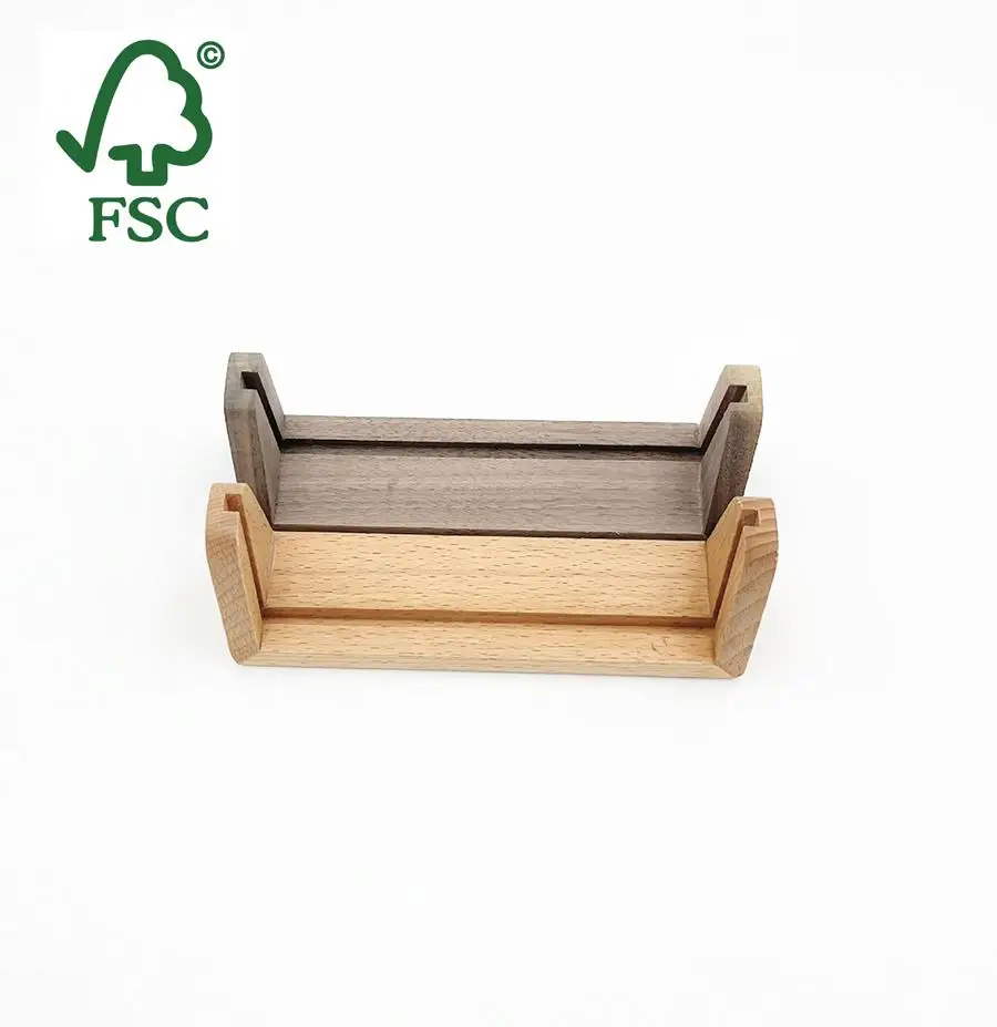 Wooden Card Stand Wooden Display Wooden Product for Price Label