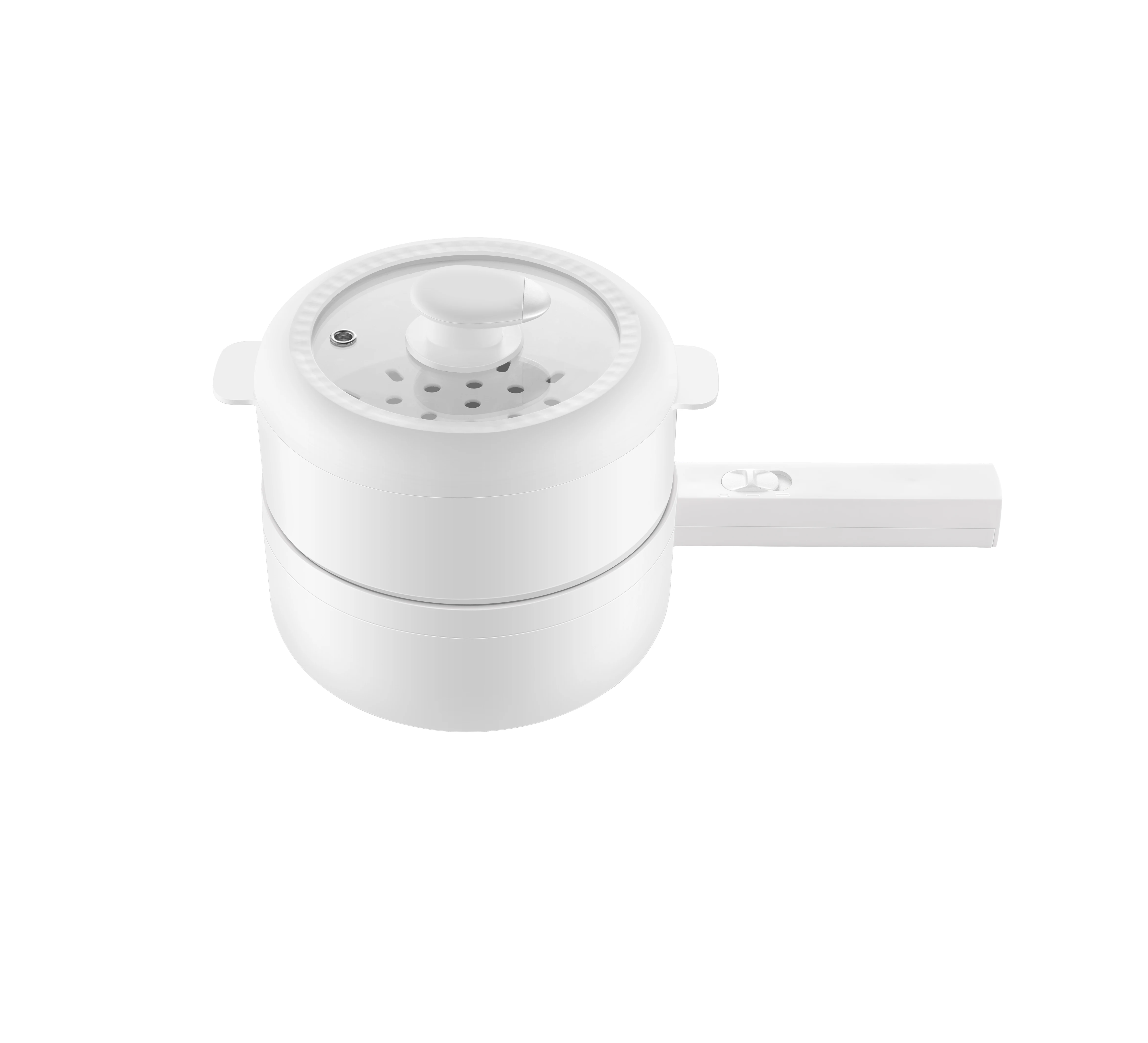 Мультифункциональная электрическая кастрюля 1,6 л, электрическая кастрюля для приготовления пищи на 1-2 человека, электрическая многофункциональная Паровая кастрюля для приготовления жарки