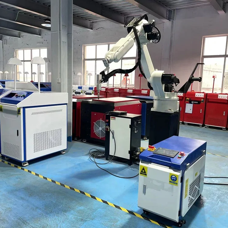 Laser welder Fiber Laser Welding Machine with Robot Automatic welding industrial welding machine