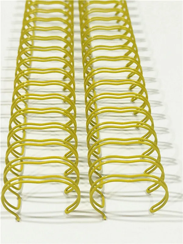 wireo rose gold 5/8 inch 15.9 mm wire o binding machine double wire, double loop binding wire 2 1 a4
