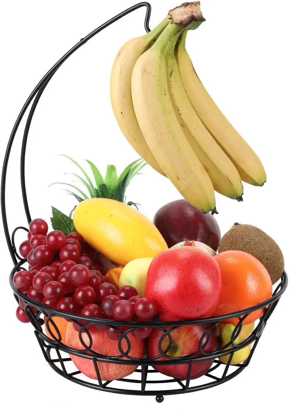 new stylemetal fruit basket with banana hanger fruit basket fruit bowl basket food and vegetables holder