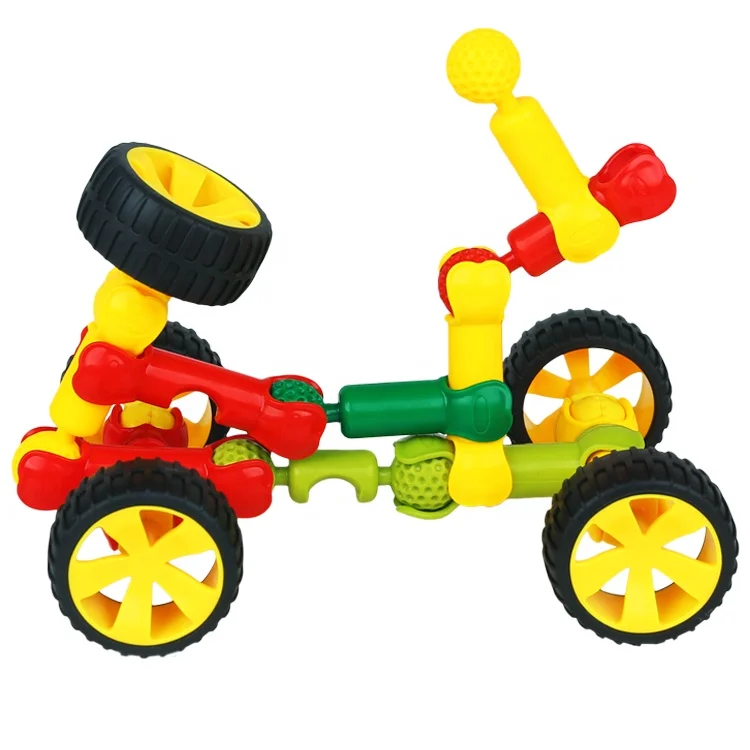 Hot selling kids diy building blocks toys puzzle changeable toys set