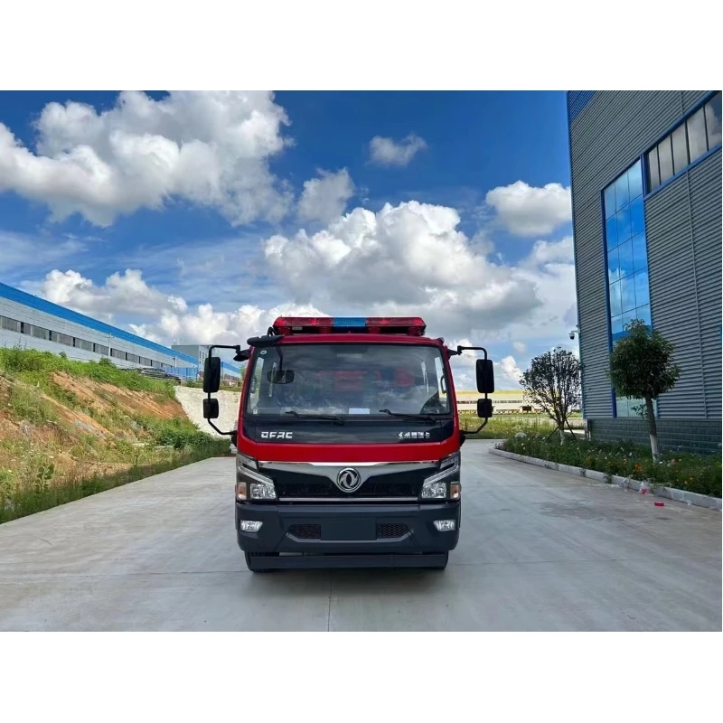 Горячая продажа пожарная машина дизельный двигатель f 4 м3 воды 1 пены Dongfeng 5
