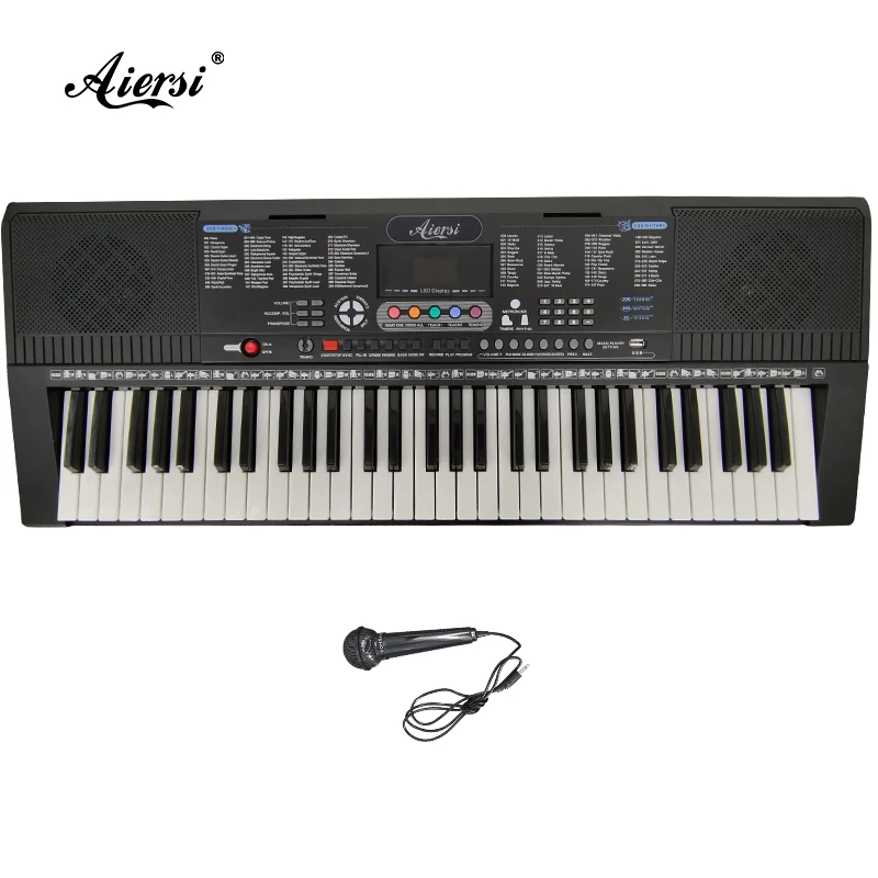 Китайский бренд Aiersi 61 клавиша клавиатура пианино цифровая музыка с USB MP3 для начинающих