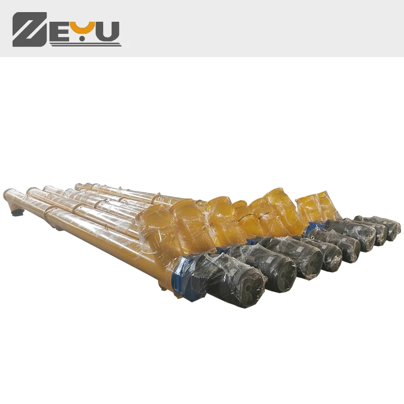 China ZEYU Dia165 Screw Conveyor Conveying Equipment Cement Conveyor
