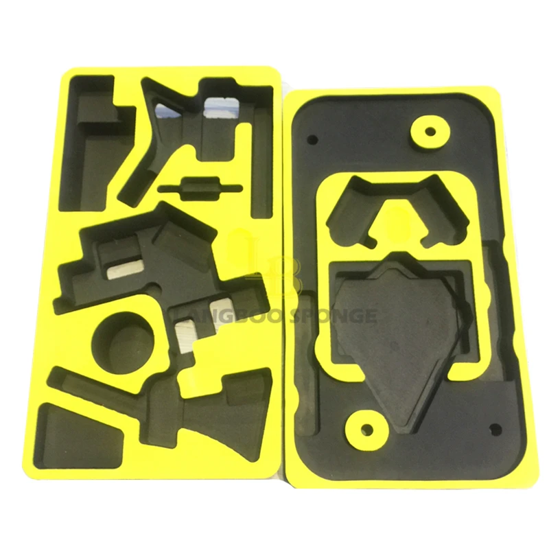 Military instrument case foam insert lining two-color parts storage EVA foam packaging box