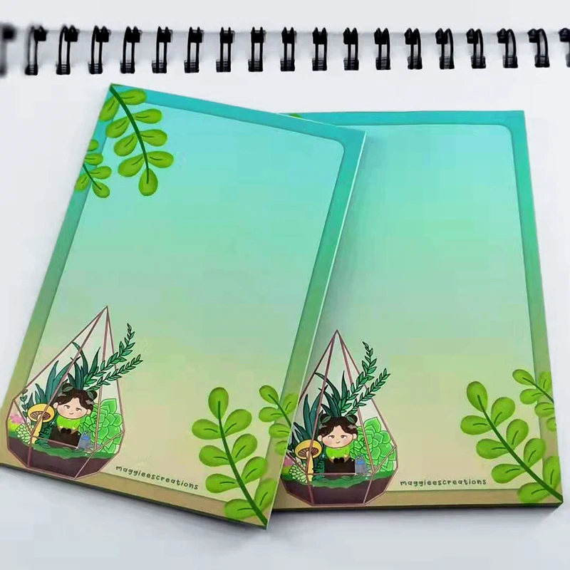 Custom Print Kawaii Stationery Paper Notepad A5 Manufacturer Wholesale