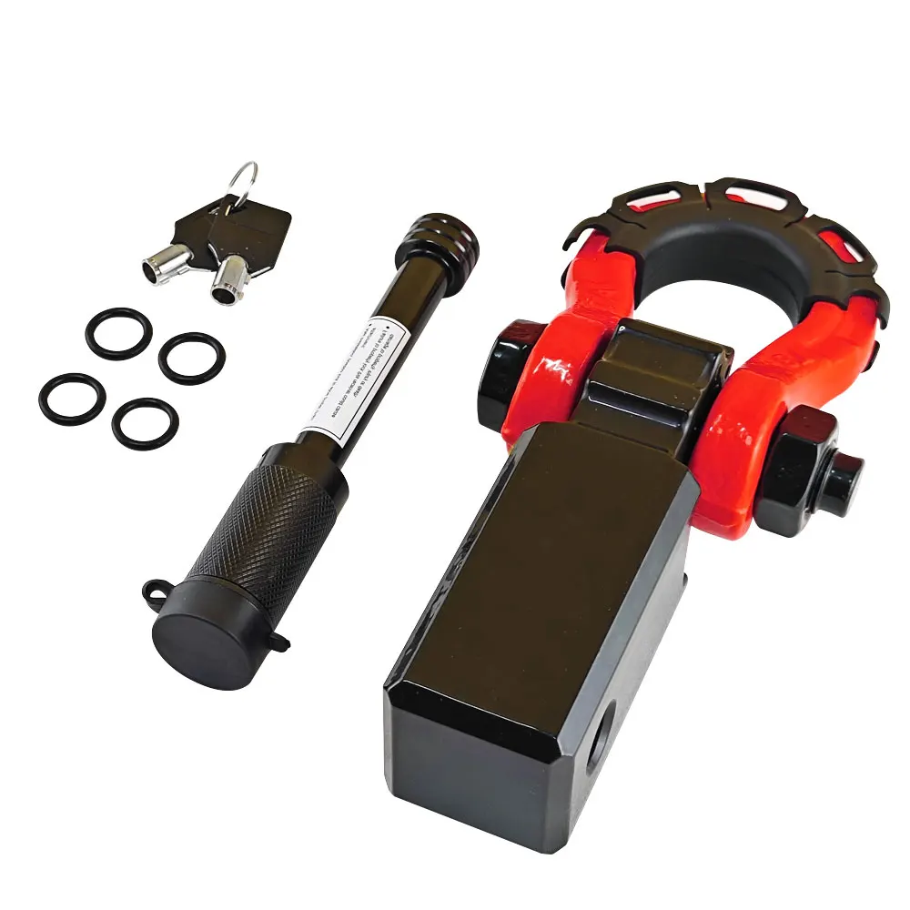 2 inch Anti Rust Trailer Arm Connector Bow Shackle Hitch Receiver