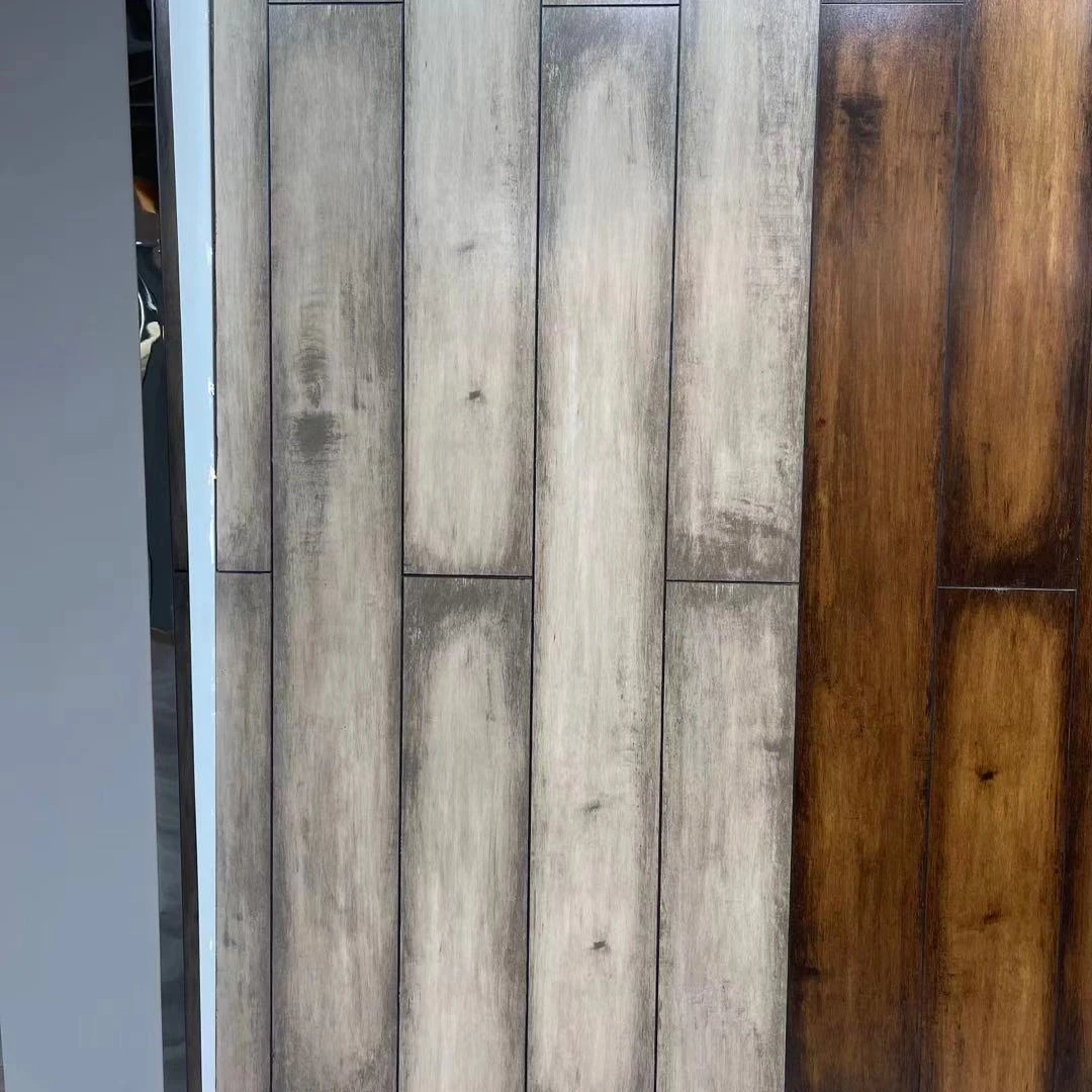 
The Carbon burning grain laminate flooring 1218x147x8mm 