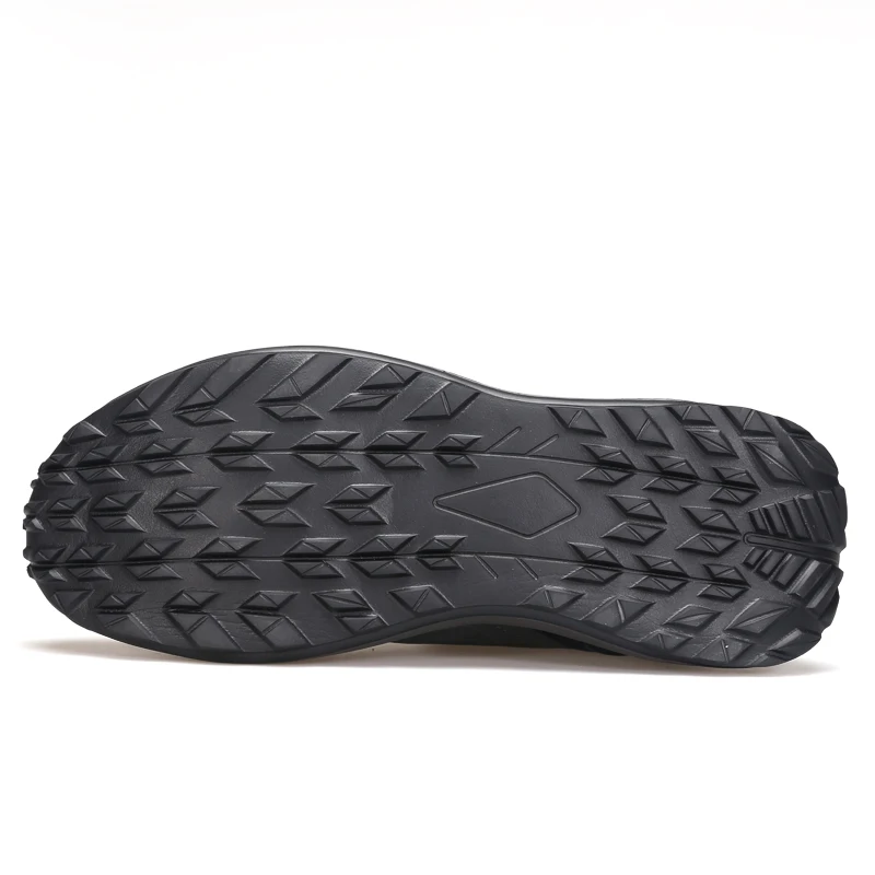 2023 Humtto High Quality Leather Breathable Men Lace Up No slip Hiking Shoes Outdoor Trekking Rock Climbing Sneaker