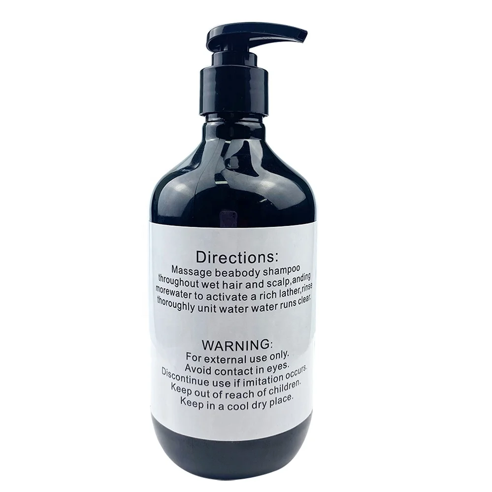 500ML Top Quality Ginseng Bio Plant Hair Growth Organic Growth Organic Shampoo Products