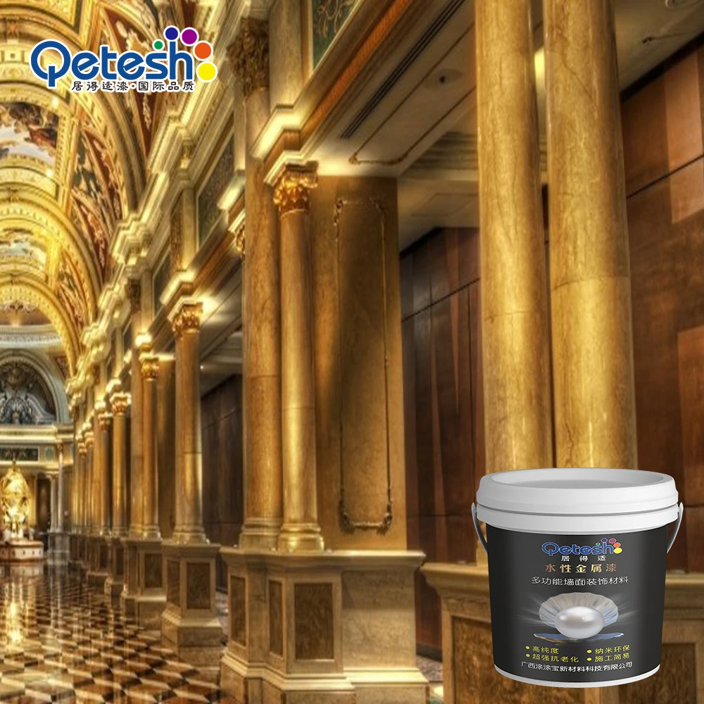 
Customed Colour Quick Drying Good Film Formation Weather Resistance Gold Automotive Paint 