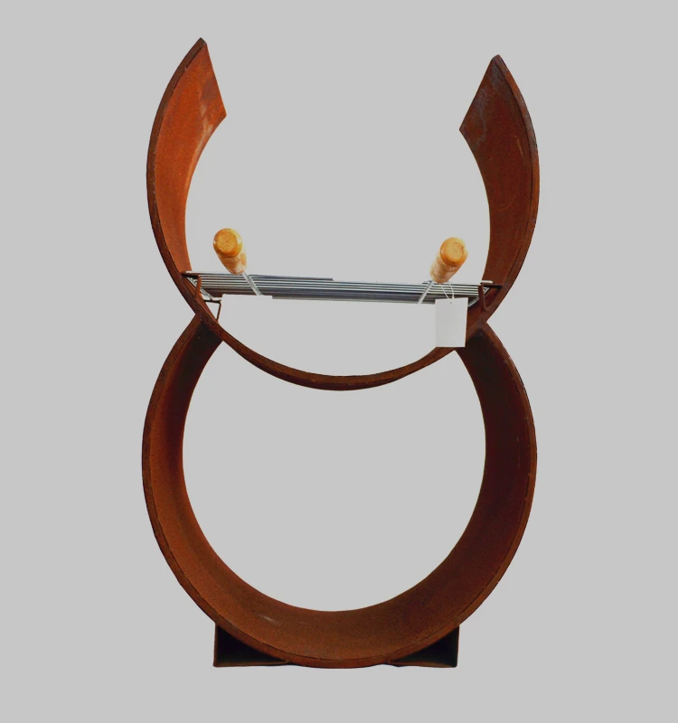 Factory Direct Outdoor Heater High temperature painting Fire Pit Rings For Camping